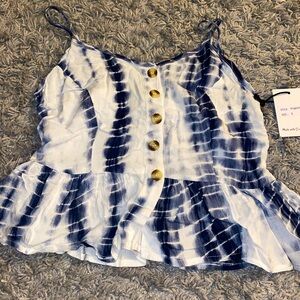 Small tie-dyed tank top